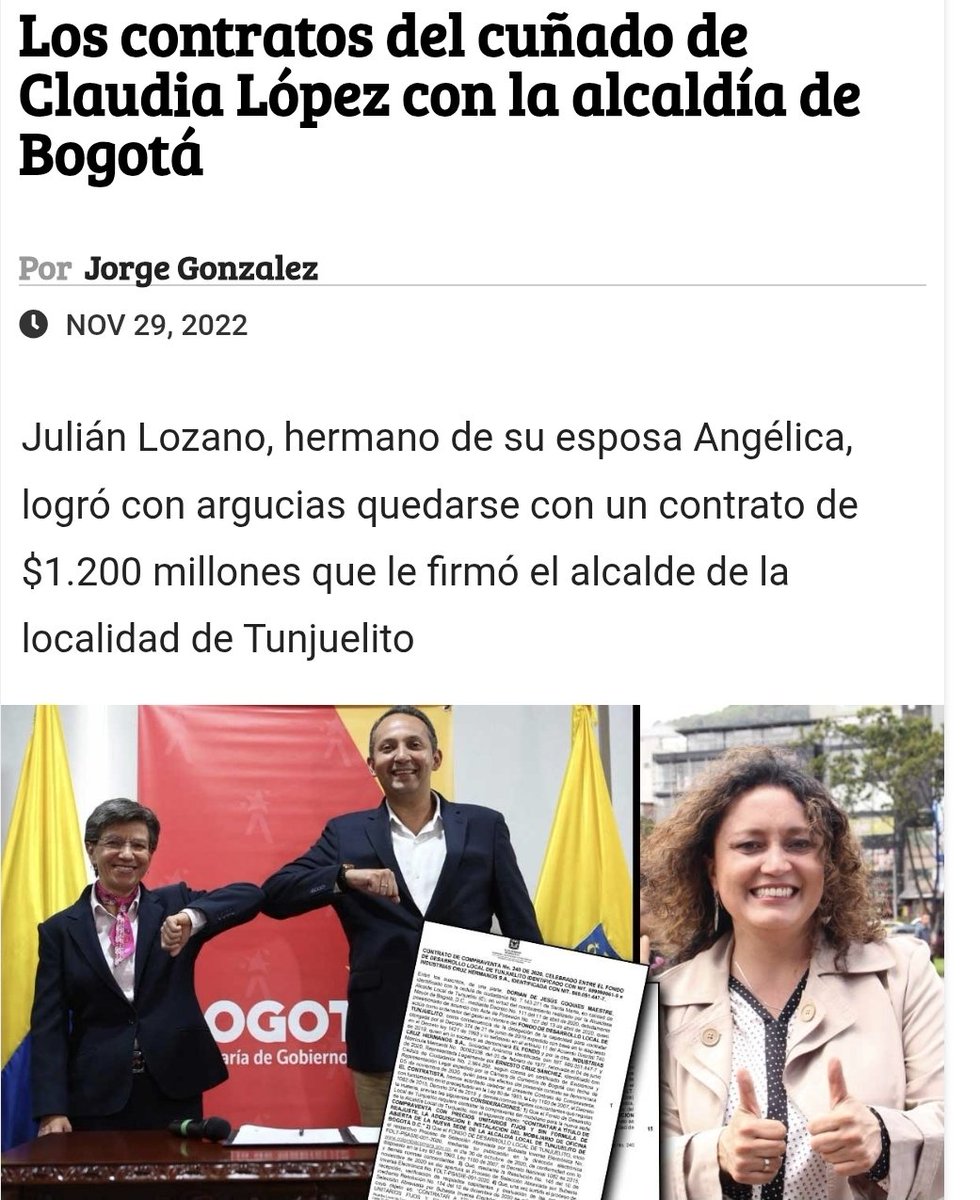anguloj's tweet photo. La camaleona de Claudia, algunos ahorros deberá tener de su paso como Alcaldesa de Bogotá...a eso súmele los ahorros que deberá tener  Angélica de su trabajo como Senadora...lo cierto es que esa platica se perdió...o saldrán a hacer una Vaki? También tienen la opción de familiares y contratistas amigos que pueden ayudar a recoger platica para pagar los compromisos de campaña.