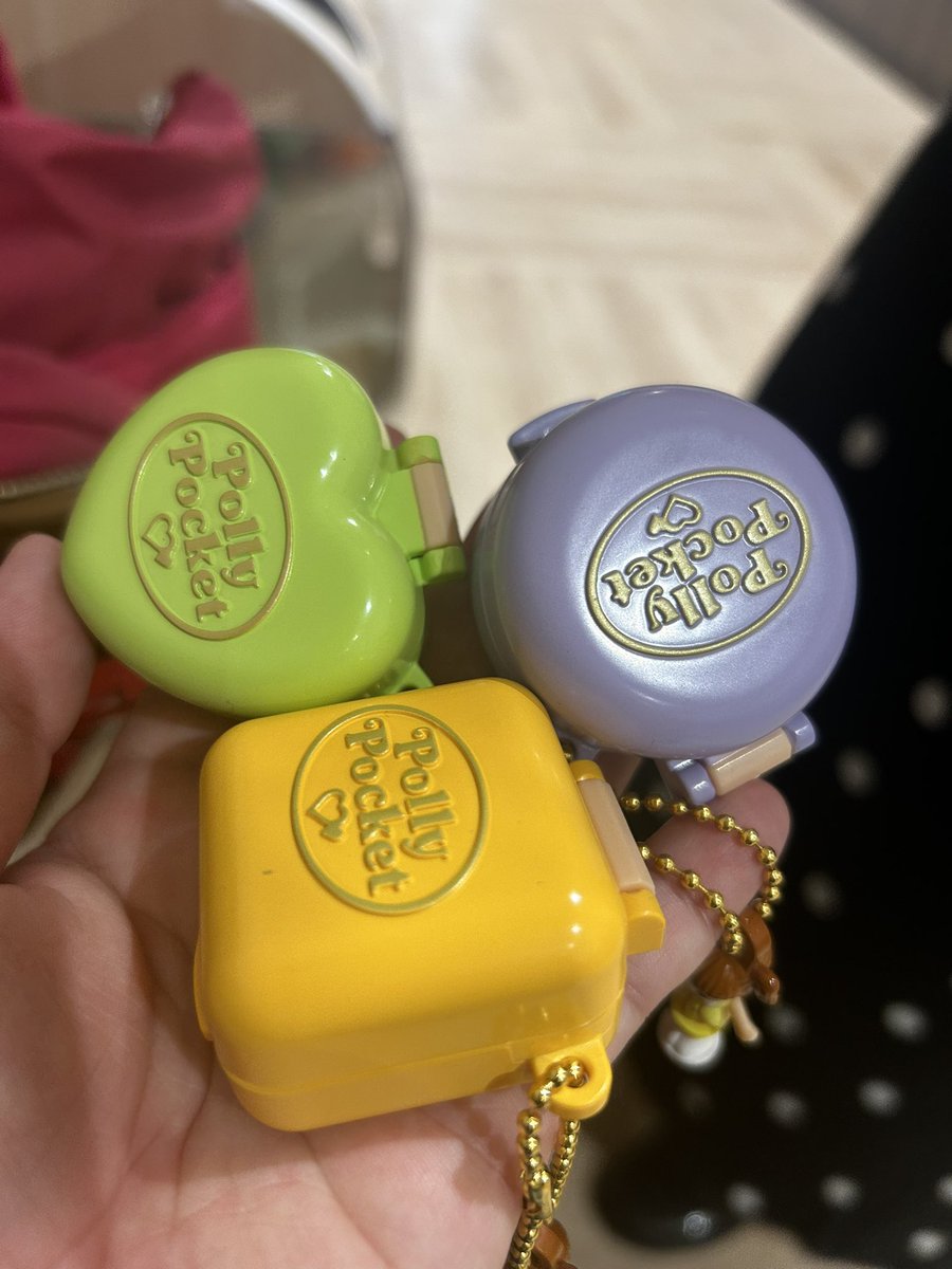 MAYAchanperon's tweet photo. 願ったり叶ったり〜✨
#ポーリーポケット
#パート2
#穴場な��ころを親友に教えてもらえました
#親友はコンプリート
#私は三種類ゲット
#全部で四種類 
#実物可愛すぎる💕 https://t.co/GeeQ2rYz6a