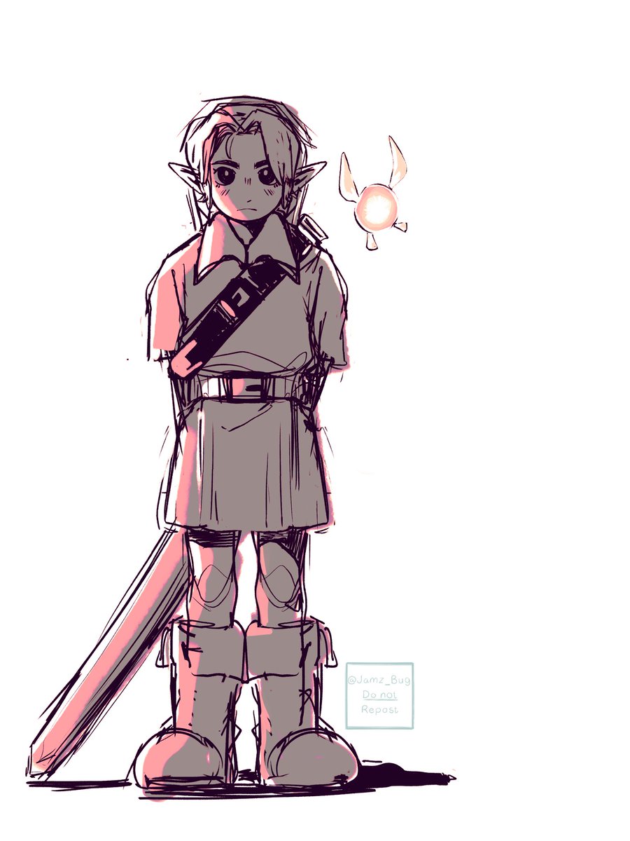 Jamz_Bug's tweet photo. #loz #LegendofZelda #OcarinaofTime #OoT 2021 doodle https://t.co/ZGKcBP59dH