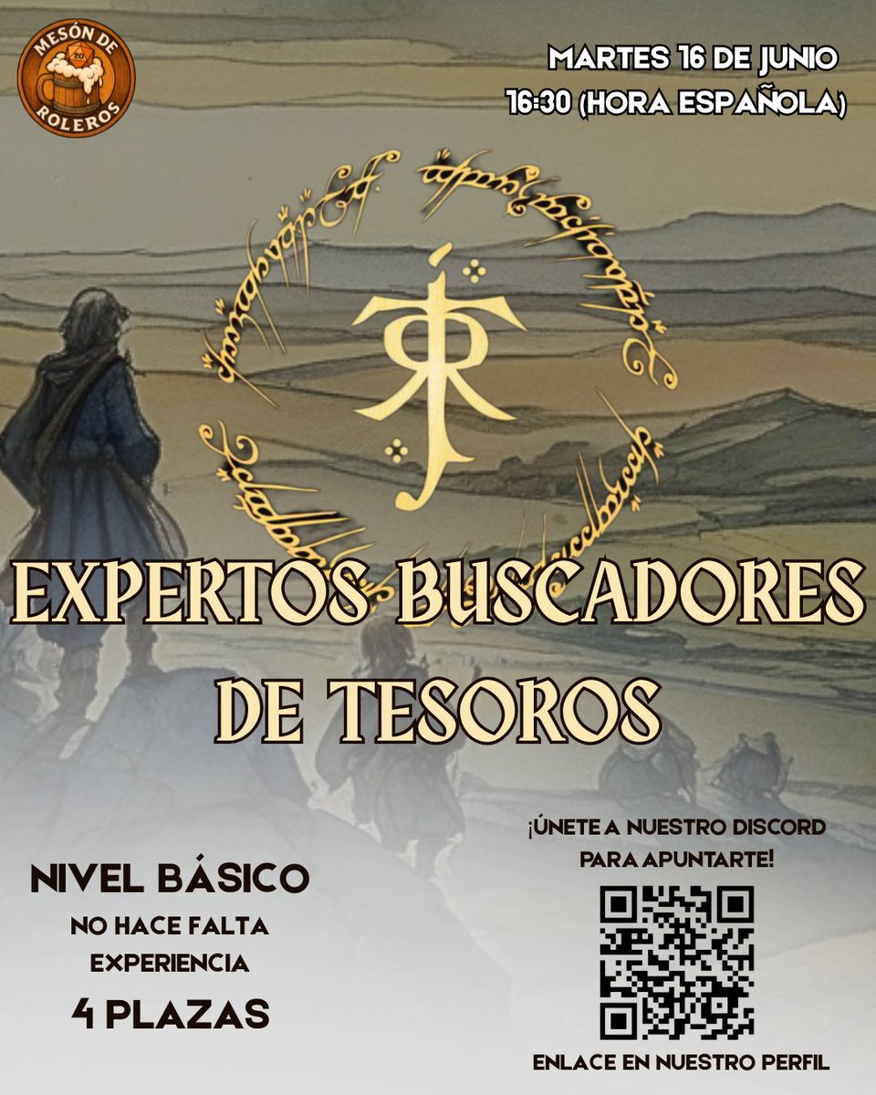 Mesonderoleros's tweet photo. 📢 ¡NUEVA PARTIDA ONLINE EN EL MESÓN! 🗺️🍂
https://t.co/Mv5I54ta0k https://t.co/j8oWFKdNGq