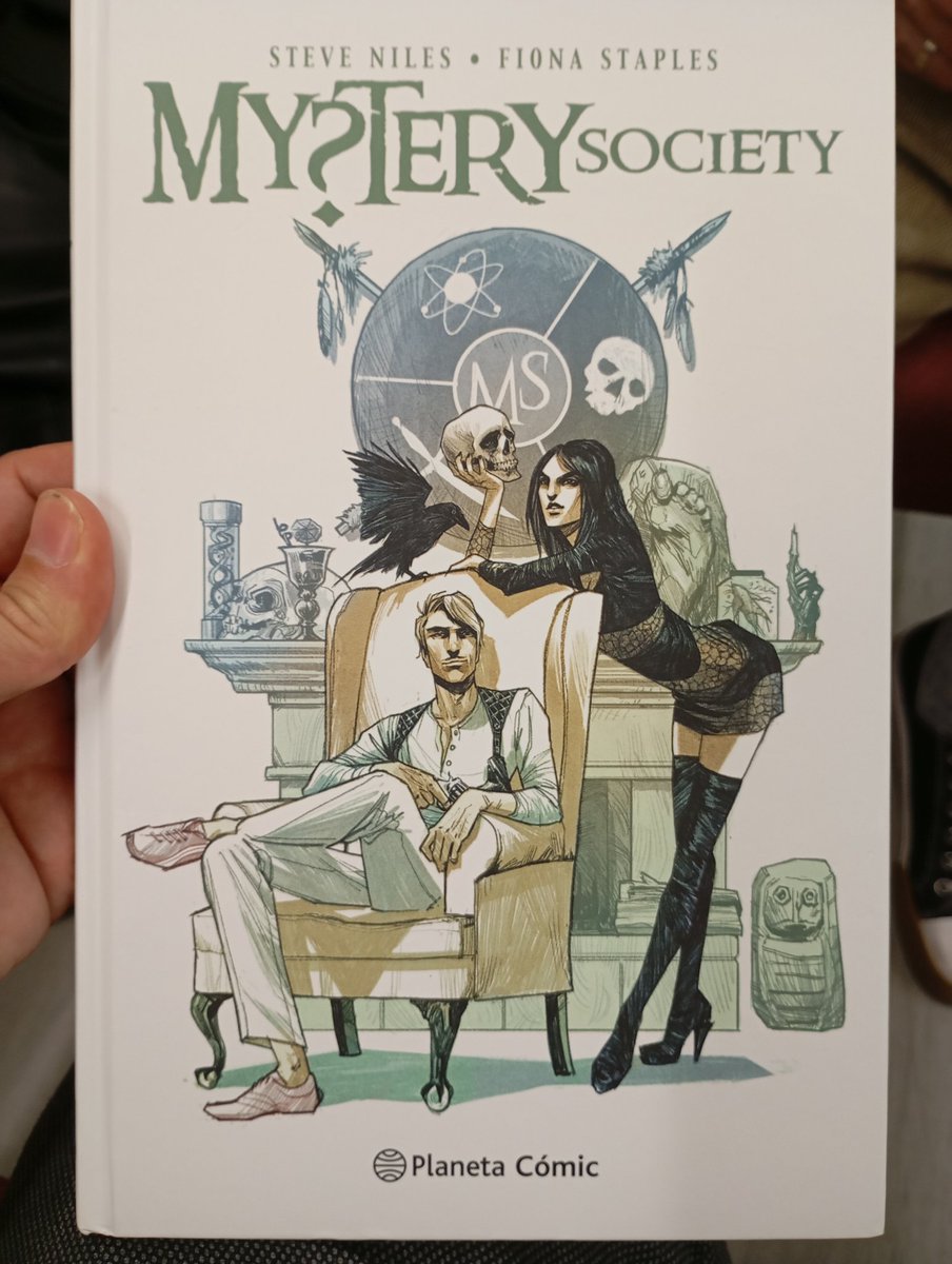 moncomic's tweet photo. @PlanetadComic @Astiberri @EGigamesh @DolmenEditorial @2000AD 81.  Gentilesa de Planeta deAgostini i de l'esforç dels seus autors, Steve Niles i Fiona Staples, tenim aquest Mi?tery Society. Un grup d'aventures que resolen casos extraordinaris.
+ a:
https://t.co/Aebkf26ZE7
8/10
Llegiu, gaudiu i aneu amb compte allà fora. https://t.co/lBqPjojer0