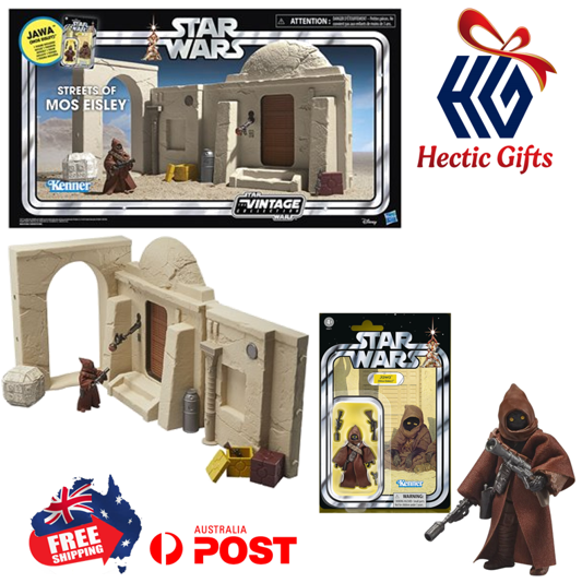 HecticGifts's tweet photo. NEW - Star Wars The Vintage Collection Streets of Mos Eisley Playset with Jawa Action Figure

https://t.co/6GbL5UWnrI

#New #HecticGifts #Kenner #StarWars #VintageCollection #ANewHope #StreetsOfMosEisley #Playset #Jawa #ActionFigure #FreeShipping #AustraliaWide #FastShipping https://t.co/PYrS2Kjhj3