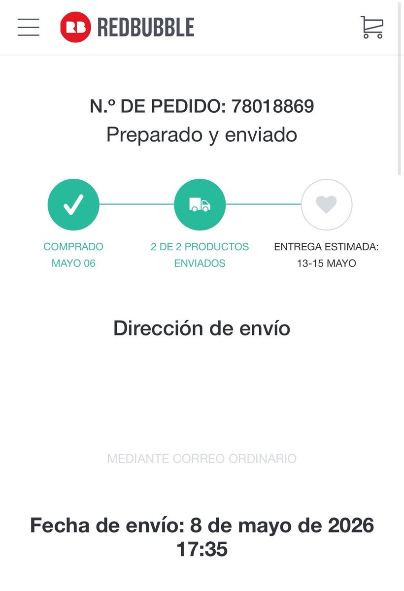 CastmyWrath's tweet photo. @RedbubbleHelp hello, i made an order the 6th of May and till today i am still awaiting. My order is 78018869 but when i search it  says that 78018869
Is a wrong Number. https://t.co/t3fV8ah7BG