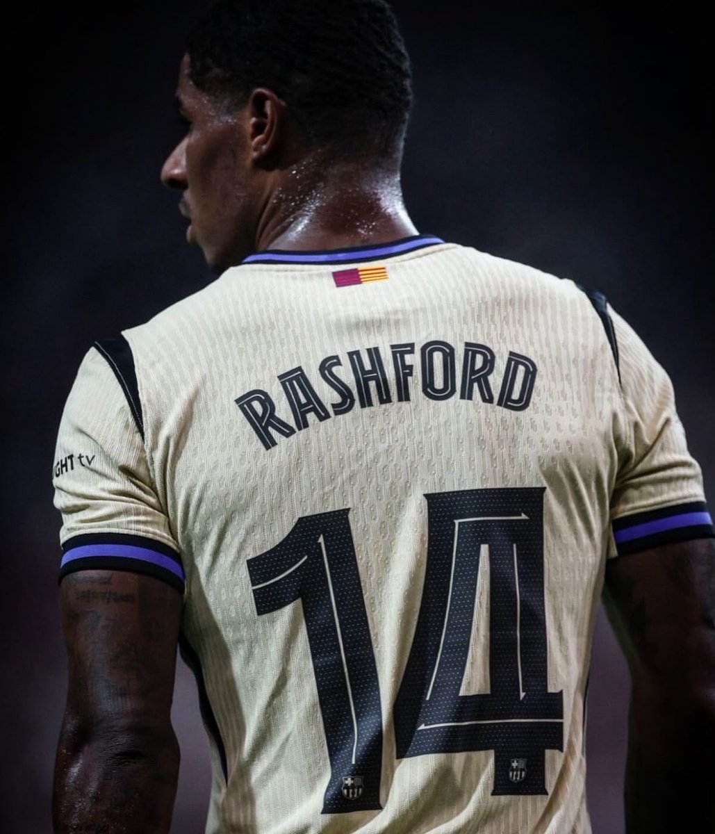 Tobs_fc's tweet photo. 🚨 BREAKING: With Rashford leaving. Antony Gordon will be taking over this number 14 shirt at Barcelona. 

The club wants a striker that will take over Lewandoski number 9 shirt. https://t.co/pQkqpw7mMH
