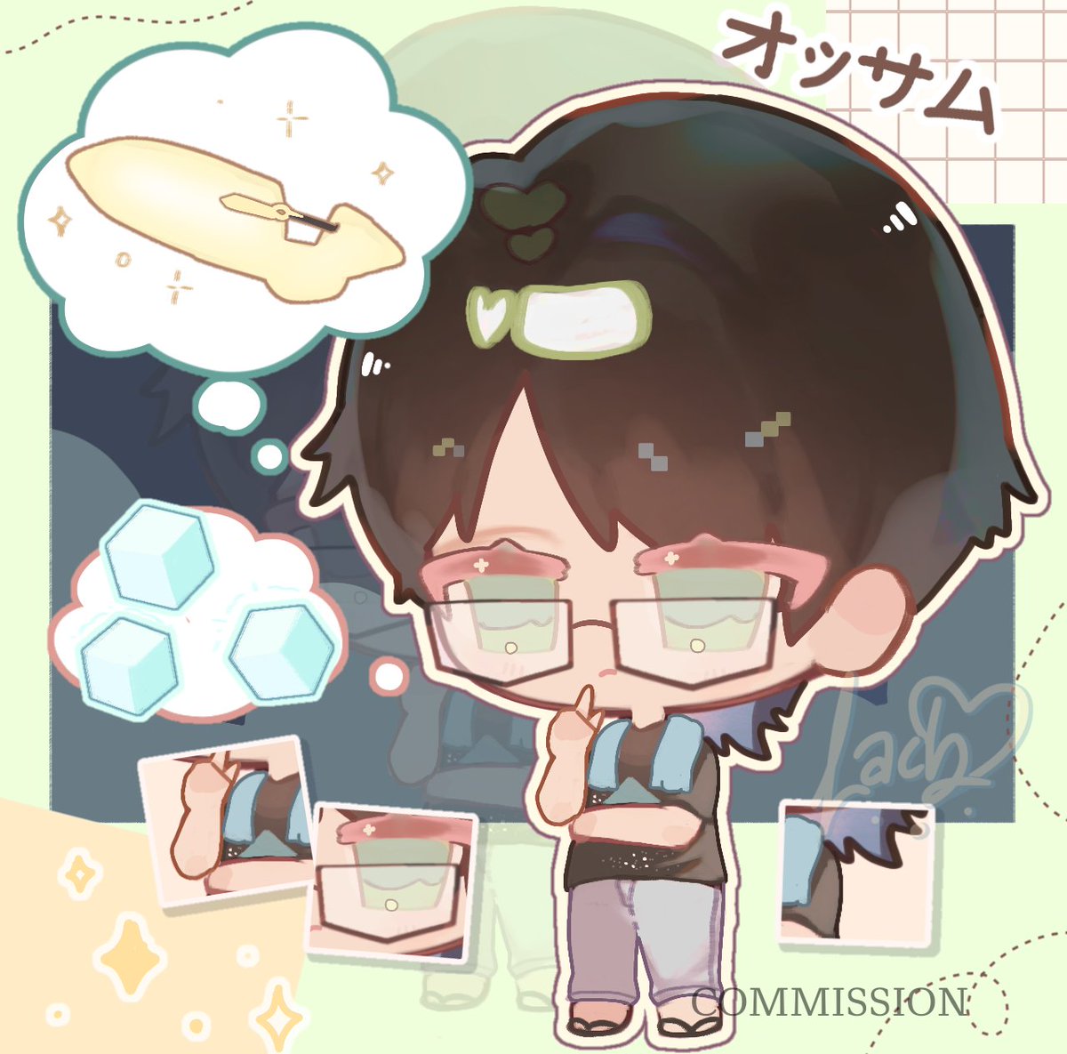 crumbsofmiu's tweet photo. Chibi commission result on X!

thank you for your patronage~

https://t.co/07pJAn93VJ
#commission https://t.co/xzfAcdqK84