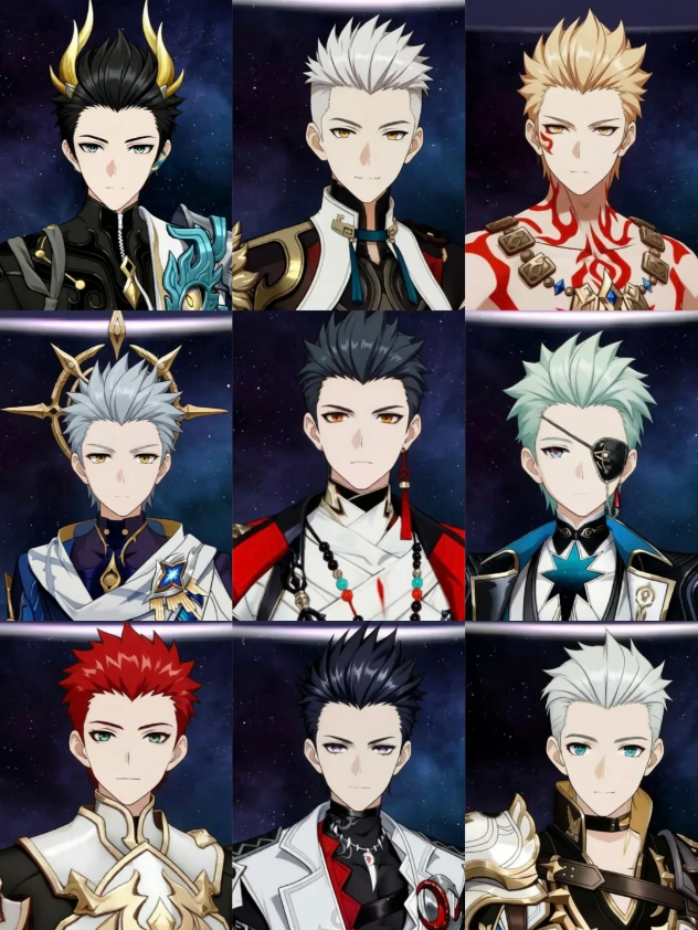 anbinomangabon's tweet photo. もし男性キャラクターが全員オールバックにしたら
#hsrlpf #崩壊スターレイル https://t.co/fUUFeC9hlQ