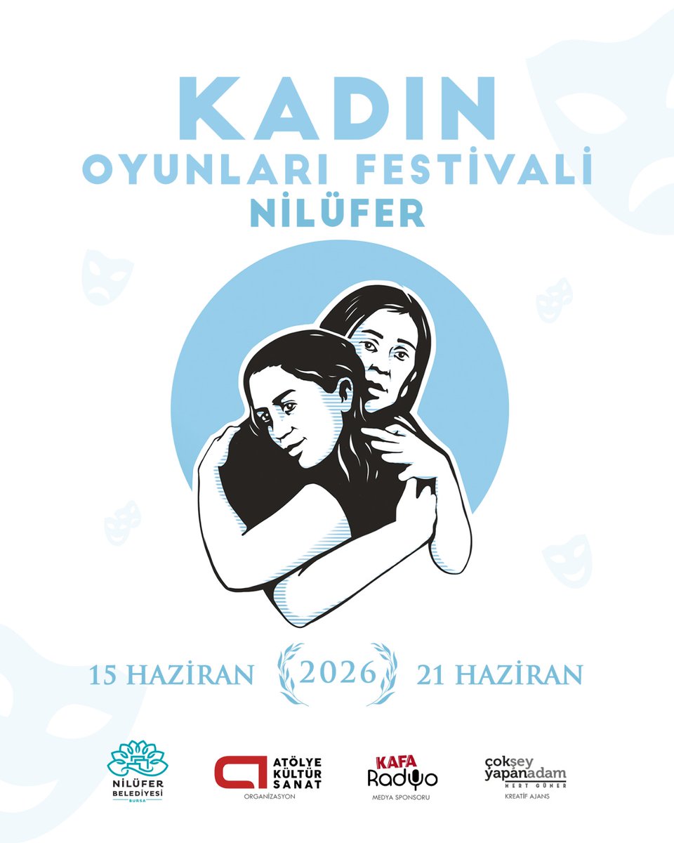 AtolyeKultur's tweet photo. Kadın Oyunları Festivali 2026 programı final ayağı olan Nilüfer'de ilk gün oyunu "Gözbağcı" izleyicisi ile buluşacak. Festival biletleri için Nilüfer Belediyesi sosyal medya hesaplarını takip edebilirsiniz.
#kadınoyunlarıfestivali #tiyatro #festival #kadın #tiyatroiyileştirir https://t.co/r6n8BawOFj