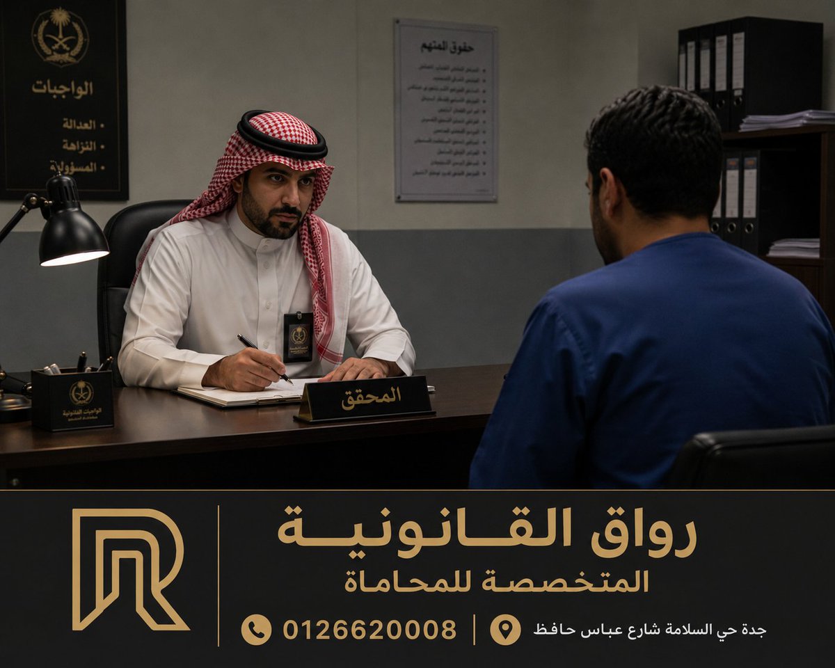 rewaqlaw's tweet photo. نصت المادة 102 من نظام الاجراءات الجزائية على انه (يجب أن يكون الاستجواب في حال لا تأثير فيها على إرادة المتهم في إبداء أقواله، ولا يجوز تحليفه ولا استعمال وسائل الإكراه ضده، ولا يجوز استجواب المتهم خارج مقر جهة التحقيق إلا لضرورة يقدرها المحقق)

#النيابة_العامة
#التحقيق https://t.co/ev5gNI9LOE