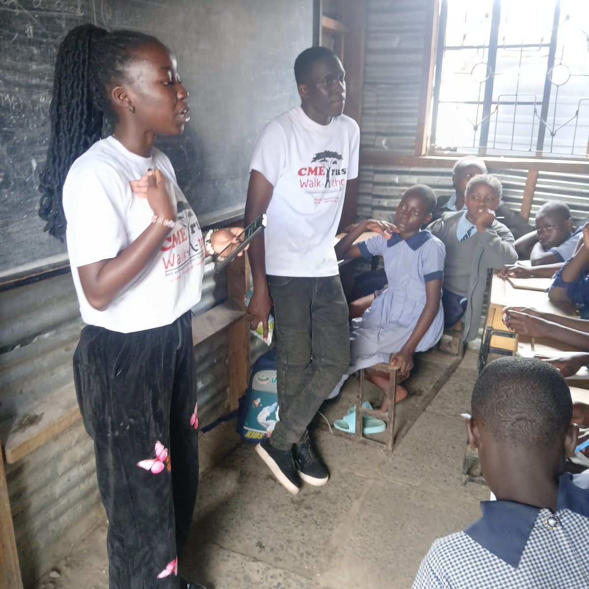 awuorlucy120's tweet photo. Our @CMETrust PSS session at BreClares Education Centre was very practical and interactive. The audience were grade 6,7,8 and 9 girls. Our topic of discussion was peer pressure and friendships. It was fun with many practical examples from the audience
#CMETRUSTAT19 #WezeshaKike! https://t.co/RTWSe01bJC