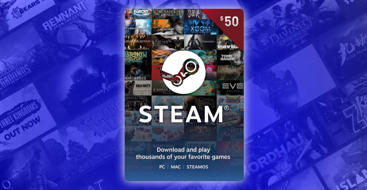 VideoCardz's tweet photo. Steam gift cards will disappear from retail stores by end of 2026 

https://t.co/L655xgzGZD https://t.co/uGvXCVqCBC