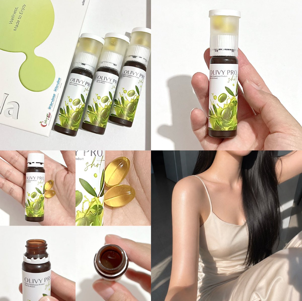 LOOKNAMsalita's tweet photo. แชร์ทริคกินแบบสาวเมดิเรเนียน ผิวสวยใสฉ่ำเงา! คือเค้าเน้นกินไขมันดีผักเยอะ เลยไม่แปลกที่ผิวจะดูโกลว์เล่นแสงสวย✨นี่เลยลอง Olive Shot สกินแคร์กินได้ตัวแรกในไทย 1 ช็อต มีวิตามิน5อย่างOlive Oil,Apple Cider,Apple Fiber,Probiotic,Prebiotic ไว้ครบในขวดเดียวทั้งเม็ดและน้ำ ดื่มง่าย แค่ 25 แคล ช็อตเดียวจบ! เริ่ดๆเลยแหละ💚 #OlivyProShot #OliveShot #สกินแคร์กินได้ #THENATHAILAND #รีวิวบิวตี้