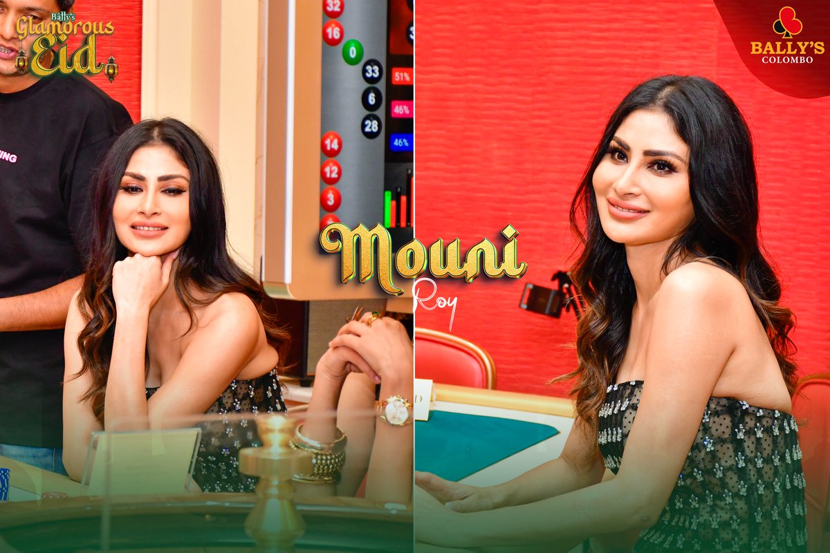 ballys_colombo's tweet photo. BALLY’S GLAMOROUS EID transformed into a celebrity-filled celebration with Mouni Roy, Arshi Khan &amp; Soniya Bansal at Bally's Colombo.

#ballyscolombo #colombonightlife #colombonights #eid #mouniroy #arshikhan #soniyabansal #liveperformances #entertainment #visitsrilanka #WinBig https://t.co/SACLsVs5Nr