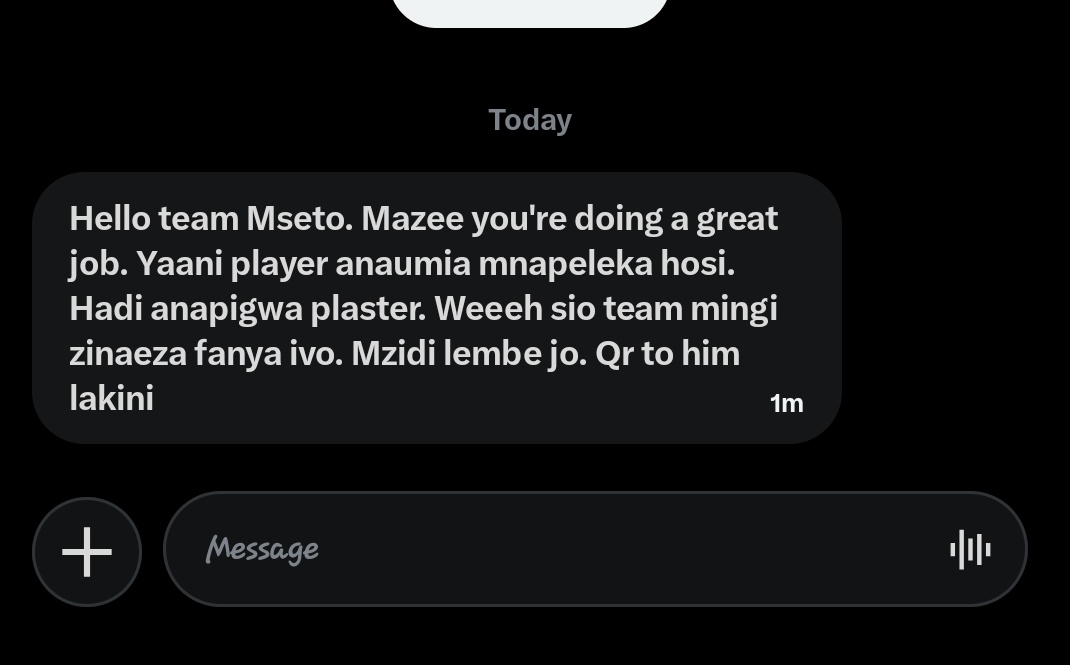 Mseto_Fc's tweet photo. Someone DMs us wondering how we take our injured players at the hospital to the extent of even helping get plaster case. 😂🙌

Kwani mnateat aje players uku nje! 
Yes, we are committed to the professionalism that is required in this game. Our players' welfare comes first. #MsetoNdioBest https://t.co/BF05eC6ZpC