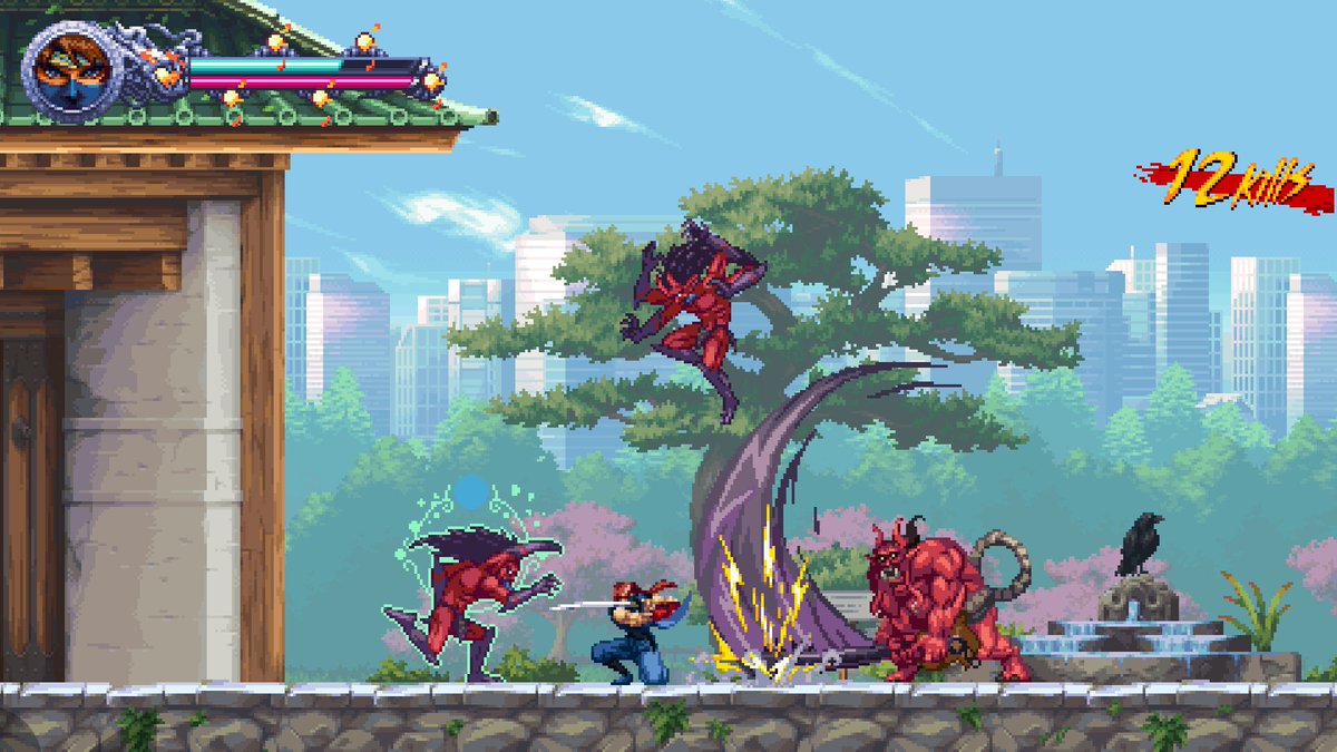Kekarch's tweet photo. 2026-Juego pasado Nº4:
💿Ninja Gaiden Ragebound
🎮Switch 🏆--
Aunque me ha gustado mucho, quizá esperaba algo más, pero muy bien en general. Algo repetitivos ciertos escenarios y momentos, pero hay respeto y buenos guiños, sobre todo al primer juego de NES, que me pulí de crío. https://t.co/HsM2dmkcms