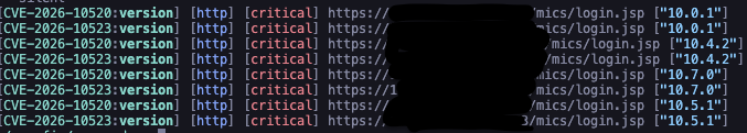 rxerium's tweet photo. 🚨 CVE-2026-10520, a critical (CVSS 10.0) OS Command Injection vulnerability in Ivanti Sentry is now under active exploitation as reported by @DefusedCyber 

Scan infrastructure to see if you're vulnerable:
https://t.co/roIHUnSn9G

Patches are available as per Ivanti's advisory:
https://t.co/tLztidouhh