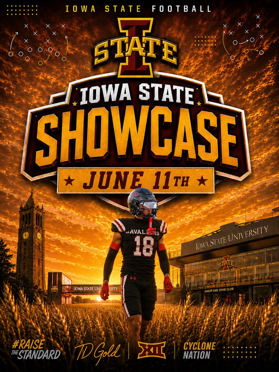 TheRealTDGold's tweet photo. Headed to Ames @CycloneFB! Looking forward to compete on Thursday! 🌪️  #GoClones #TDGold 
•
•
•
@CoachHankCarter @CoachRJGomez @TommyMangino @TFlanders405
@LTHSCavFootball @LT_FBRecruiting
•
•
•
@ISURogers3 @pburton933 @CoachSherms @mfarrellsports @williamseals https://t.co/2J82Agv3O8