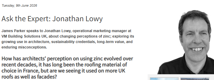 VMZINCUK's tweet photo. Ask the expert from @ArchitectsDF is a chance to learn more about #zinc #roofing and #facades
https://t.co/rUQrWWbsVg https://t.co/wG1AaDM1qi
