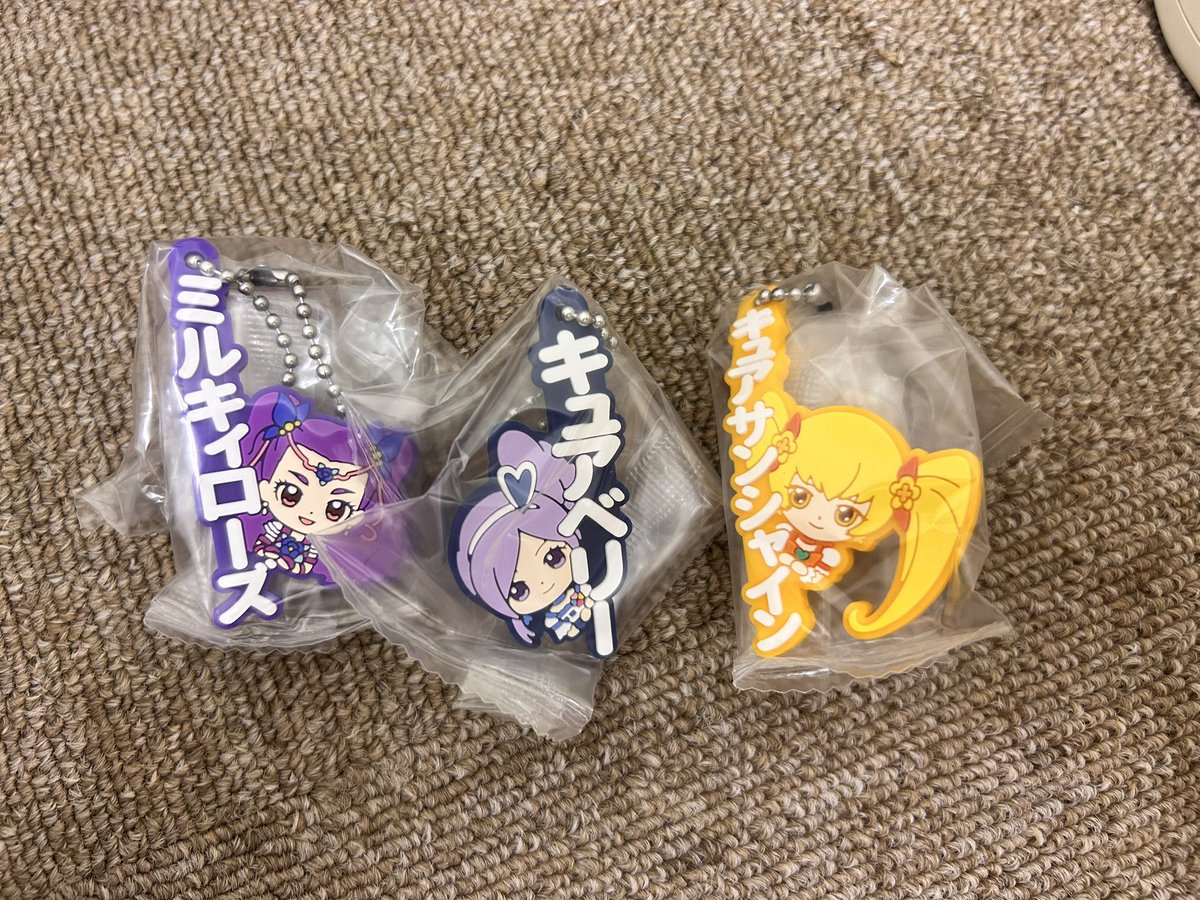 ababababa_48's tweet photo. 【交換】ガチャ プリキュア オールスターズ カプセル ラバー マスコット Name Collection2

譲　ミルキィローズ　キュアサンシャイン　キュアベリー

求　キュアアクア

検索からもお気軽にお声がけください https://t.co/qNOt9H7gnH