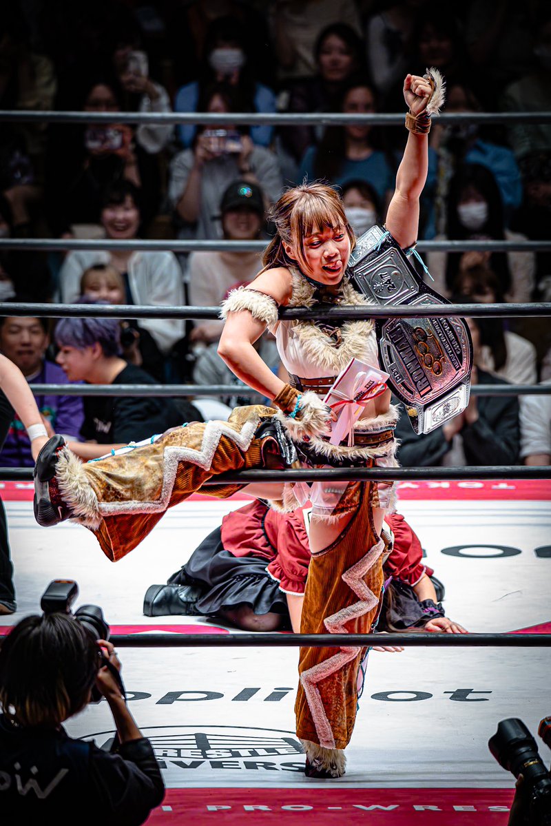 y2IlSJmIUJ3254's tweet photo. しょこさんアイアンマン珍しい！
2026.6.7 後楽園ホール
#tjpw 
#中島翔子 https://t.co/9qq2Dmrgfe
