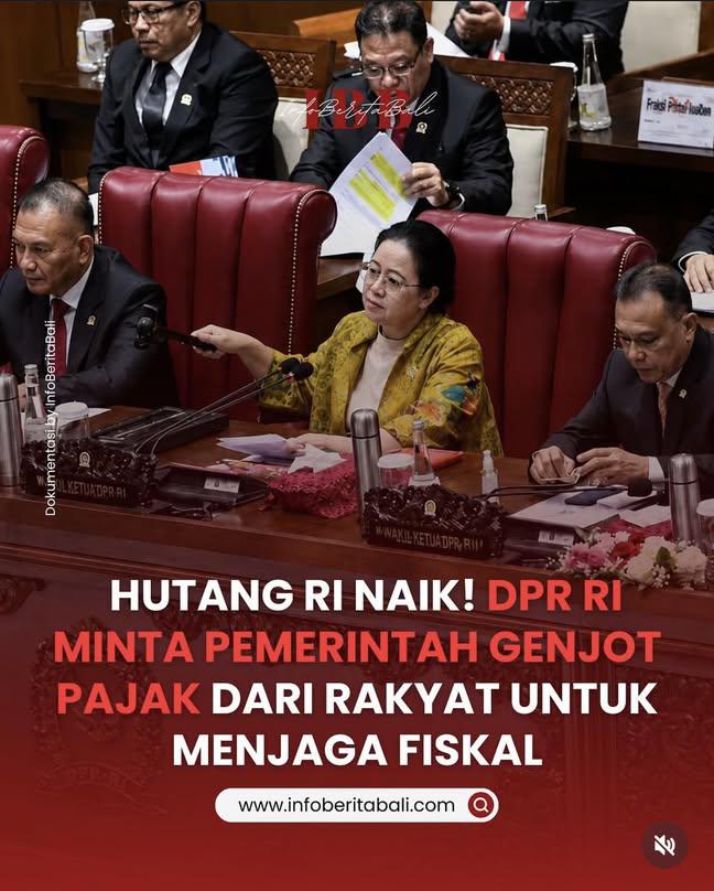 widala89's tweet photo. Kalau fiskal sedang dijaga dengan cara memungut lebih banyak dari rakyat,
maka publik juga berhak bertanya:
yang membuat kondisi fiskal seperti ini sebenarnya siapa?
#DPRI https://t.co/TXeV6rrRGD