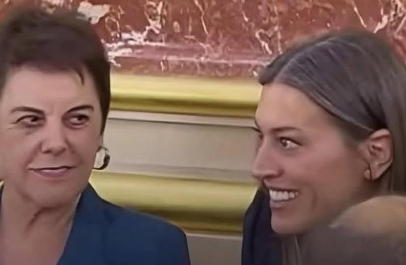 Rober_Alcaz's tweet photo. Lo que veis aquí es la cara de la maldad. Es la expresión de un proyecto político que no busca construir, sino destruir la convivencia y desmantelar una nación entera desde sus instituciones. Estos 2 rostros encarnan un desprecio TOTAL a España mientras se sirven de ella. https://t.co/ouhGptMJAq