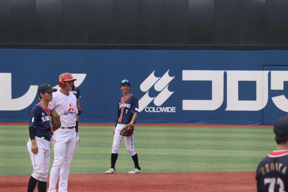 97__926's tweet photo. やっと浜スタでプレーする栗田くん観れた😭🌟 https://t.co/eZalo4KgAt