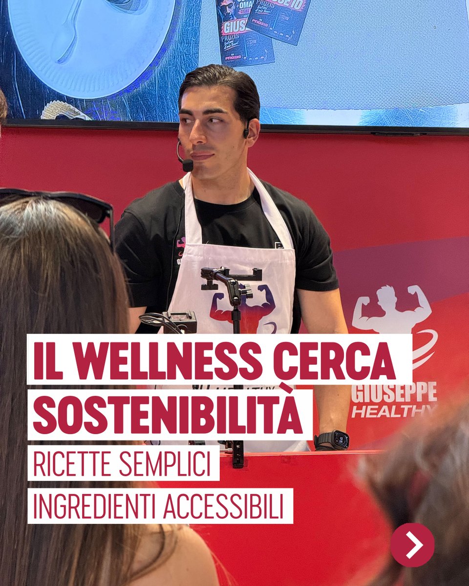 IEGexpo's tweet photo. Giuseppe Healthy: con lui milioni di persone cucinano “healthy”. 
IEG a RiminiWellness ha accolto il grande food influencer per raccontare come il benessere diventa scelta quotidiana.

Leggi l’intervista: https://t.co/VqzeA89DEe

#TrendRadar #IEG #CommunityCatalyst https://t.co/1inTmnLp4t