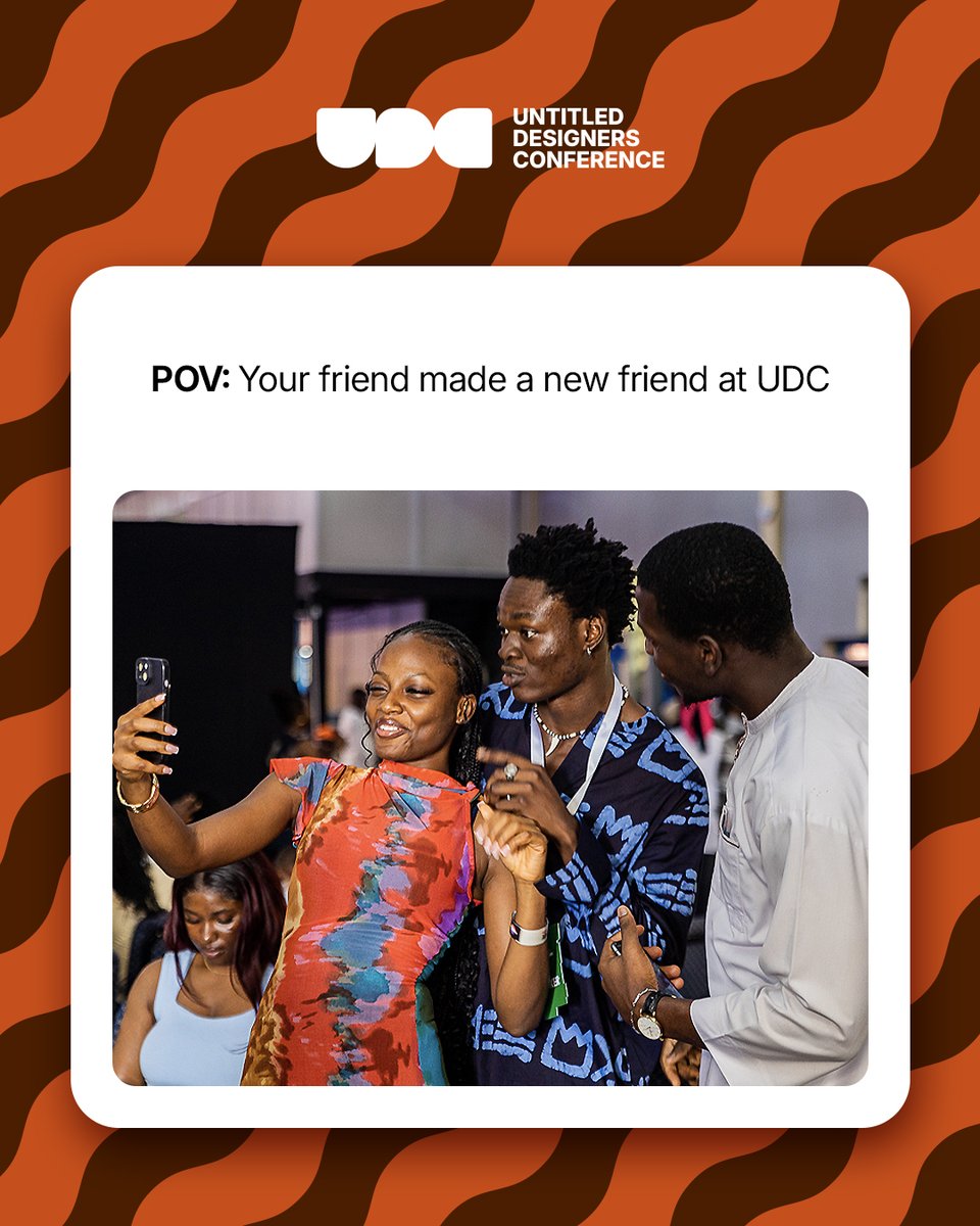 untitledsgnrs's tweet photo. The betrayal! π€£
Don't be left out this year. Expand that network!π₯
Be the first to know when tickets go live.
https://t.co/nWSK3laqum
#udc2026 #untitleddesigners #udc2026ishere https://t.co/USbnjK7vhY