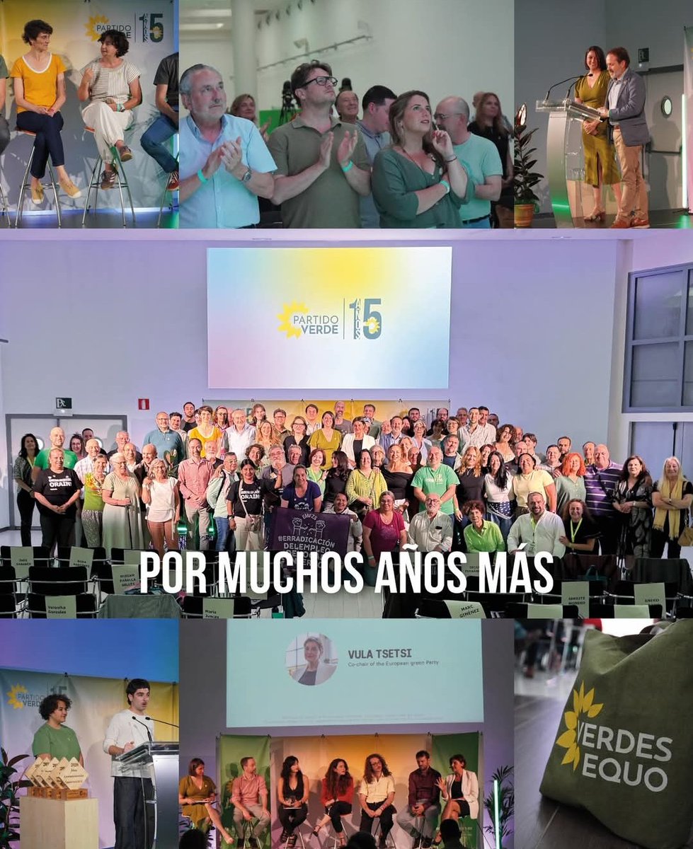 equoalcorcon's tweet photo. El 6 de junio celebramos 15 años del Partido Verde en España, y lo hicimos repasando nuestra trayectoria, acompañadas de fuerzas aliadas y reconociendo a quienes trabajan para mejorar nuestra sociedad día a día. Por muchos años más
@PartidoVerde_es
Y también estamos en #Alcorcón https://t.co/FrfNS9NTIl