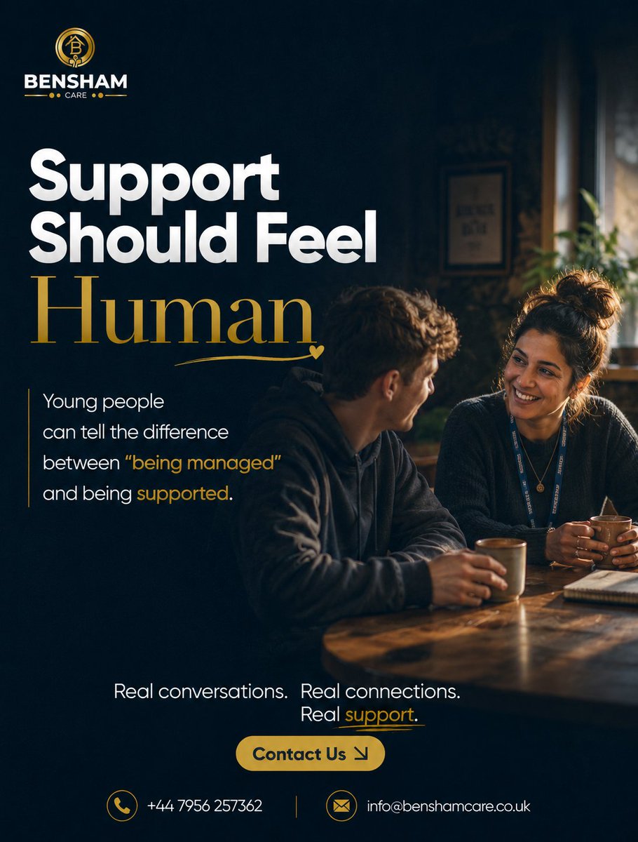 BenshamCare's tweet photo. Support should never feel cold.

Learn how Bensham Care supports young people differently.

Visit us: https://t.co/z5Usd8Bn8b
Contact us: +44 20 8684 7888

#CareSupport #SupportedLivingUK #BenshamCare https://t.co/IV1FQ2LMVc
