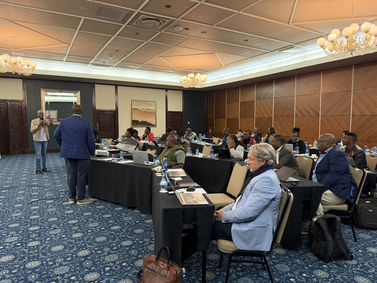 selemanykitenge's tweet photo. Day 3 of the #Namibia #CAADP #Kampala #Domestication Support Workshop in Swakopmund is advancing efforts to strengthen mutual accountability in the agri-food sector. Stakeholders are collaborating to develop a results-based Monitoring, Evaluation and Learning (MEL) framework, https://t.co/6ZKThpBmaK