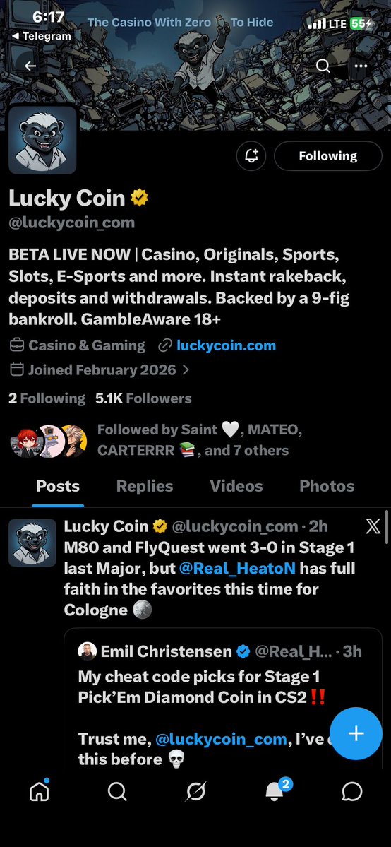 cycloxene's tweet photo. @rgLyCS @WinifyGG @luckycoin_com all tasks done! 🔥
This would really go a long way man 
@CryptoNobler @dannybionic

Followed all the accounts with notifs on ✅
Retweeted ✅
Tag 2 ✅

Manifesting this win 🙌 https://t.co/a8IqwxdPvV