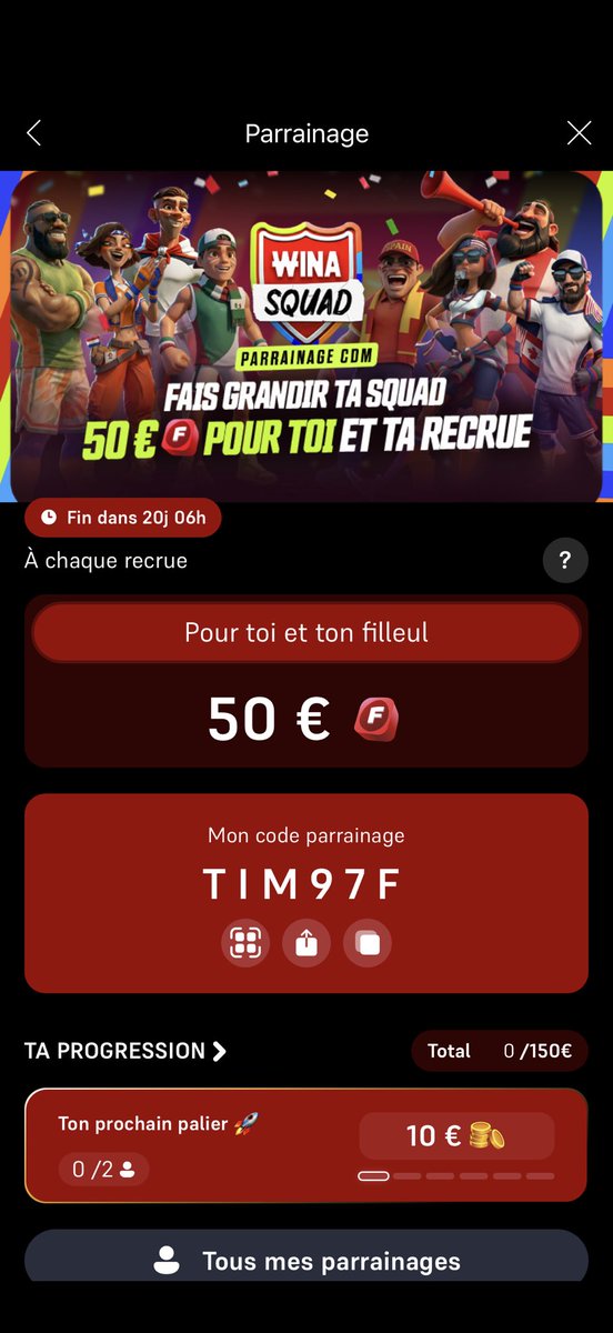 Timesthaut72's tweet photo. @WinamaxSport Rejoins-moi sur Winamax et profite d'un bonus dès ton inscription 🤑
https://t.co/xWXYMb7zqm https://t.co/sdtQTGzQpv