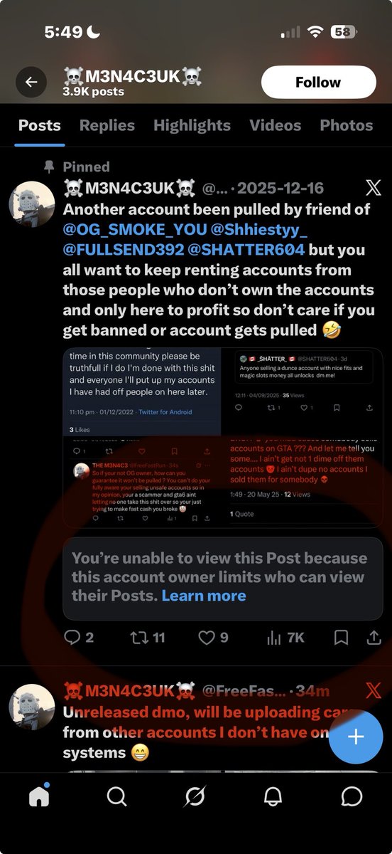 zXSugeWhiteXz's tweet photo. @FreeFastRun @Jamie70537116 @xXSugeWhiteXx You lost bro …. You folded like we all knew you would … you can keep crying all you want but that won’t change the fact you took A MASSIVE L 😂😂😂😂 https://t.co/wnBc7M9iGQ