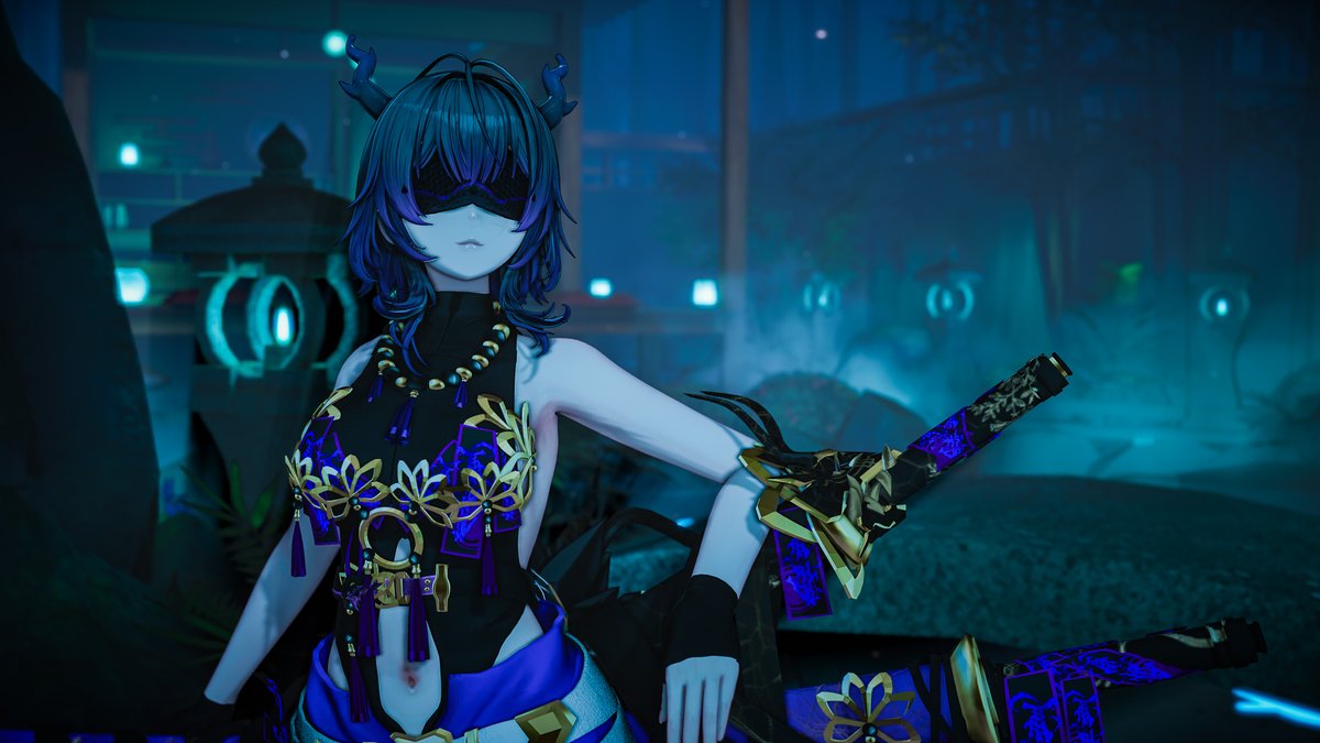 Tsu_bu1's tweet photo. 瞼の裏の月

#VRChat #VRC写真 #VirtualPhotography #LUMINA3D https://t.co/ioTat2FQDn