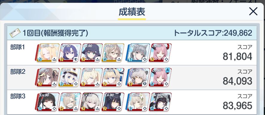 rava_O2_'s tweet photo. 今回の合火演も比較的楽だった。部隊３がパチンコあるけどNSとかのかみ合わせが綺麗で満足。 https://t.co/MeEfkl6Pkm