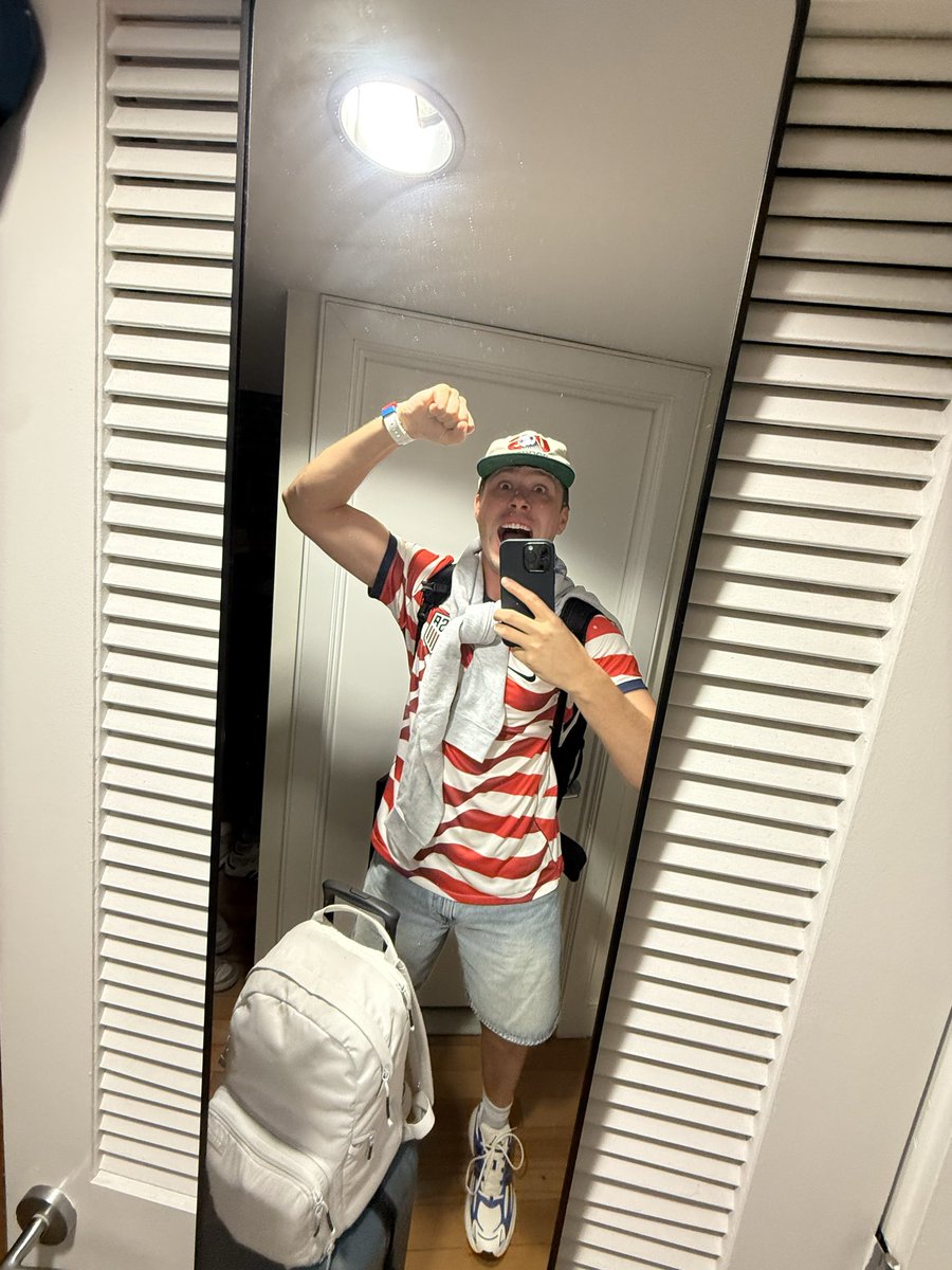 BFordLancer's tweet photo. Next stop… The World Cup 🇺🇸🦅 https://t.co/CuMNnDGzHg