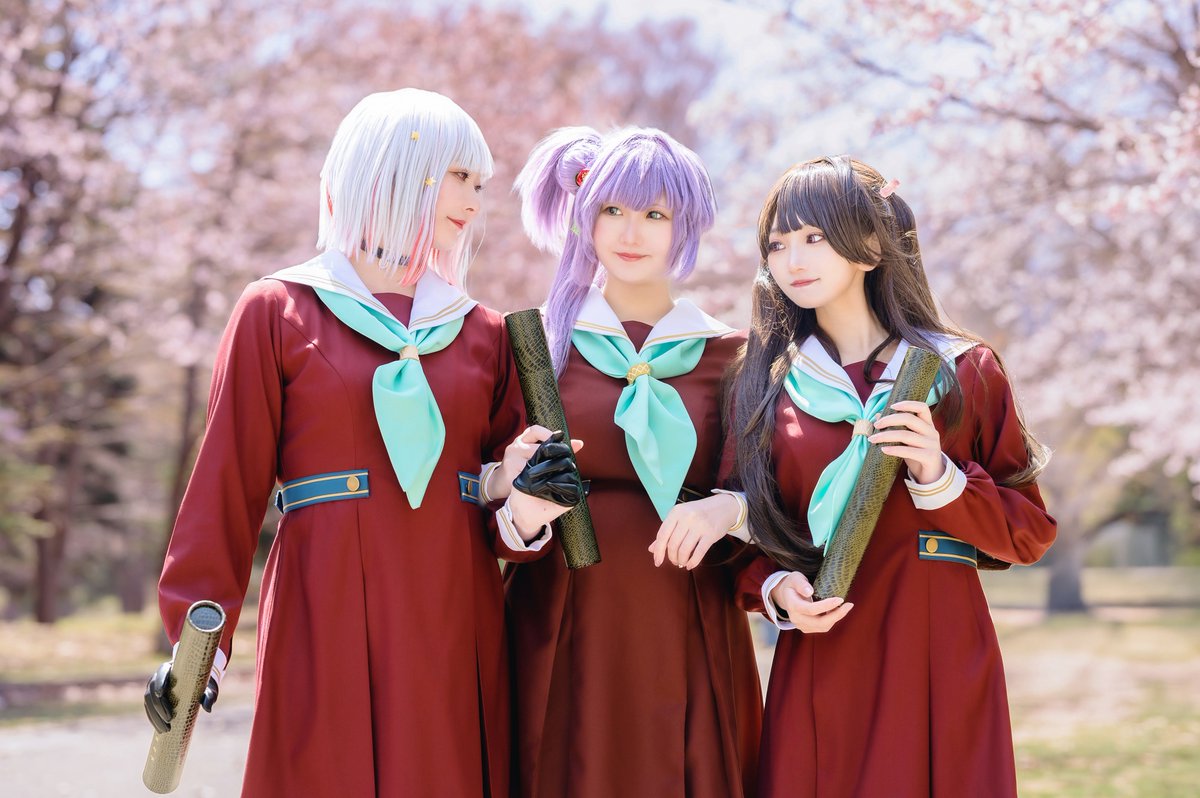 sayako_cos's tweet photo. ラブライブ！
蓮ノ空女学院スクールアイドルクラブ🪷

乙宗梢 @sayuki_cos 
夕霧綴理　@mechanemutaine 
藤島慈 @luchi_ttt

photo @dolce156 https://t.co/tSILEmGVu0