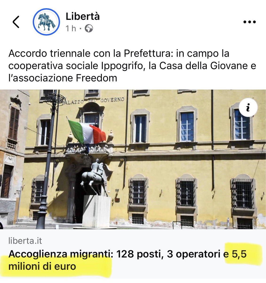 fratotolo2's tweet photo. Per i “migranti”, i soldi si trovano sempre. https://t.co/f9VpQAIvyb