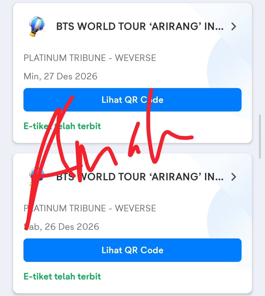 Amahahahaaa's tweet photo. Proof pas war membership, waktu itu juga secure baemon &amp; nct https://t.co/dadLQBCN2v