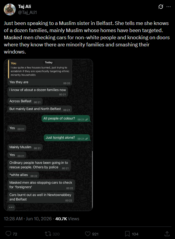 DaveNumber7's tweet photo. British Jews would have you believe this is happening to them on a daily basis. They certainly won't show any solidarity with the people this is actually happening to though. https://t.co/Q8USdZ1Edp