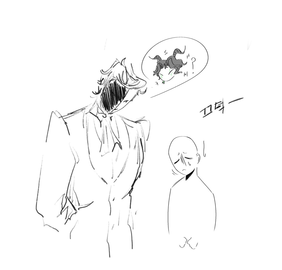 moschamgetda's tweet photo. 대저택 상속 mc로 이어서 낙서

할리퀸이..?
(끄덕)
(한숨) https://t.co/vyHRhUHzdH
