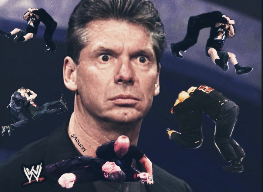90sWWE's tweet photo. *Someone drops a glass*

Vince McMahon: https://t.co/yfJ1HlbSWg