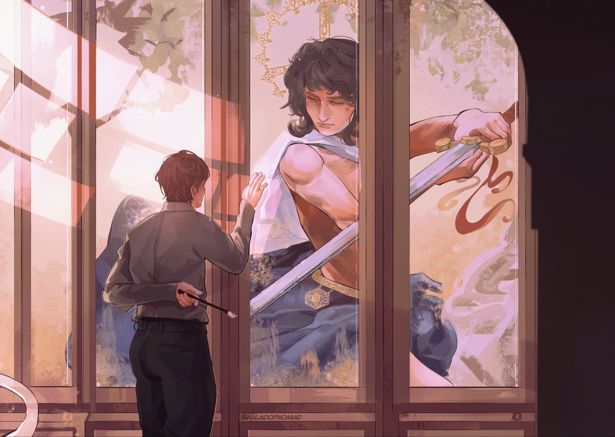 balladofnomad's tweet photo. when bro cant help painting his lover on every face 

#byler https://t.co/C0gelbZ72y