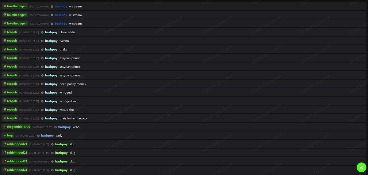 macbookez's tweet photo. @LukeTheDegen @Tezqoh_ @robbinhood22 @mascoobss @furp97 @JakeyGamblez the username bashpoy (who uses multiple accounts) is in your stream. I don't know if his alts are in there too tho. Just a warning if you're gonna do some giveaway and shi https://t.co/4c9T4rtX52