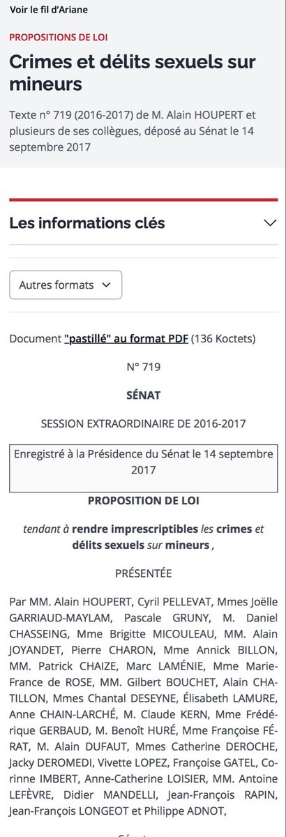 alainhoupert's tweet photo. Le gouvernement annonce aujourd’hui une loi sur l’imprescriptibilité des crimes sexuels sur mineurs. Une annonce qui a un goût amer : cette proposition, je l’avais déposée en 2017. Elle avait alors été ignorée par ceux-là mêmes qui prétendent aujourd’hui en faire une priorité. https://t.co/yySHP1389R
