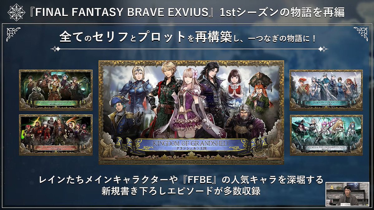 Shunkiroth's tweet photo. ¿Qué es Final Fantasy Resonance?

➡️ La primera temporada del antiguo FF Brave Exvius.
➡️ Totalmente rehecho en formato HD-2D.
➡️ Sistema de Visions parecido a los jobs de FFV.
➡️ Englobará Grandshelt, Olderion, Mysidia, Dirnado y Zoldaad, todo el mundo de Lapis.
➡️ Todos los diálogos de la historia principal tendrán voces. (japonés e inglés)