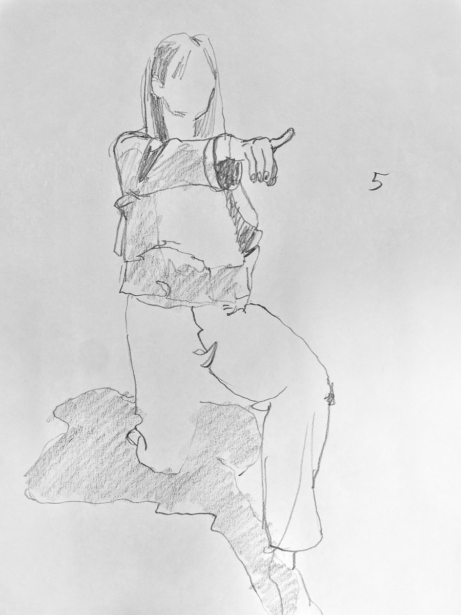 pentahoshi's tweet photo. 今週の会社での5分クロッキー✏️ https://t.co/9wNGh8PO8W