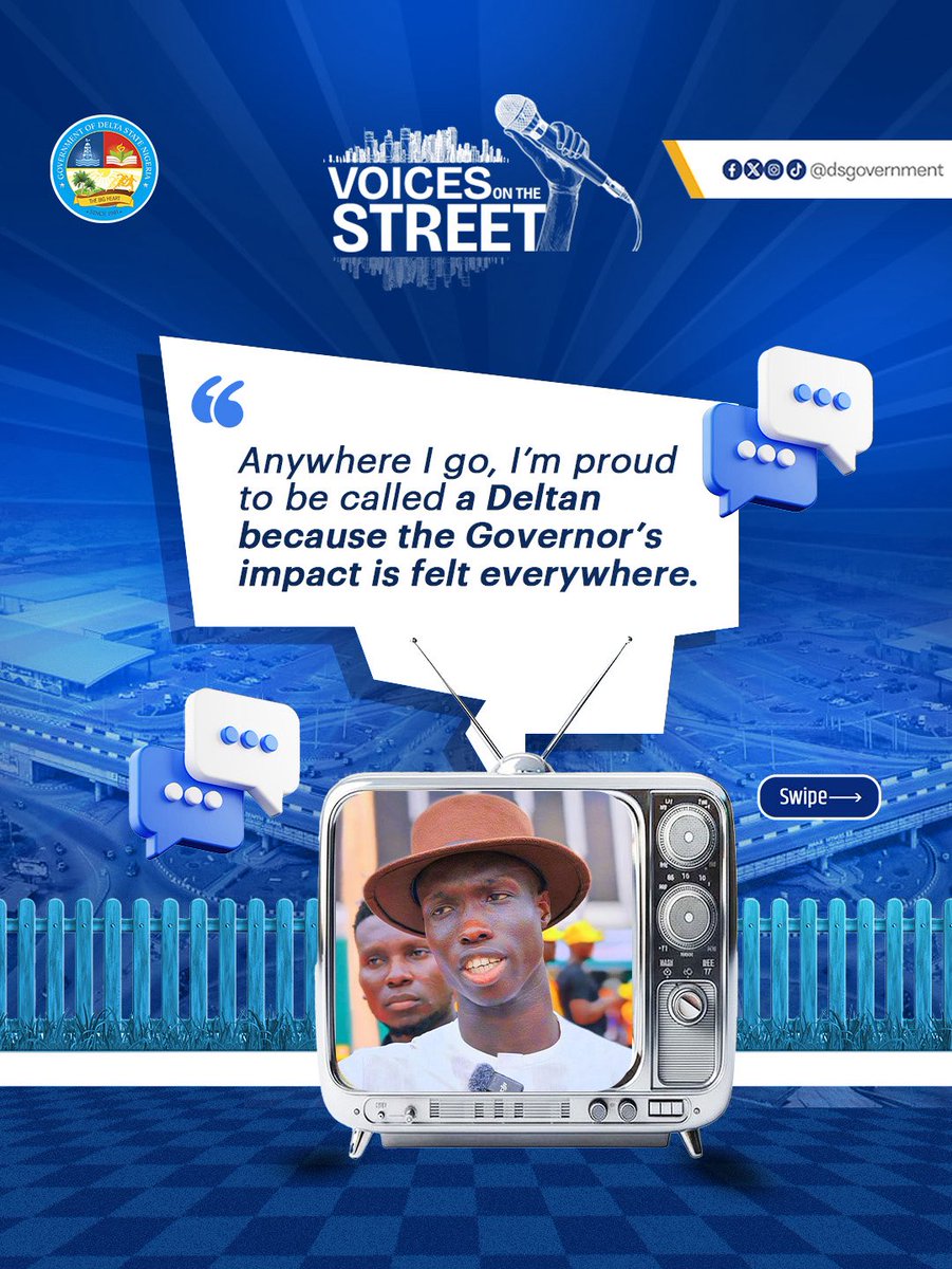 DSGovernment's tweet photo. Across our communities, Deltans continue to share their thoughts, observations, and stories, offering a unique perspective on the changes taking place around them and reminding us that at the heart of every achievement are the people it is meant to serve. https://t.co/6MXBbTPIKM