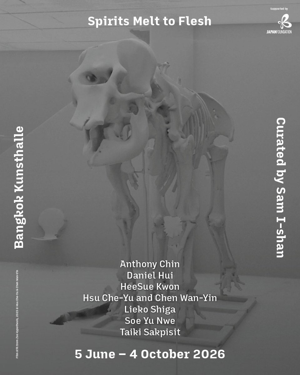 JFBKK's tweet photo. นิทรรศการกลุ่ม: Spirits Melt to Flesh
https://t.co/NTGuOO8d35
◆◇◆
Group Exhibition: Spirits Melt to Flesh
https://t.co/xIHLRm8NEy https://t.co/yvgsdG1sc3